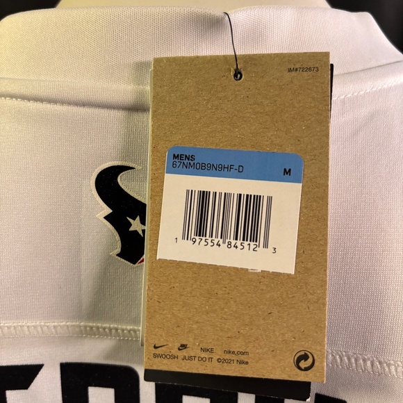 New mens medium authentic Nike Houston Texans CJ Stroud football jersey - Picture 5 of 7